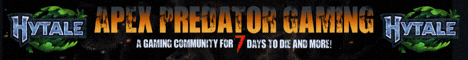 Apex Predator Gaming banner