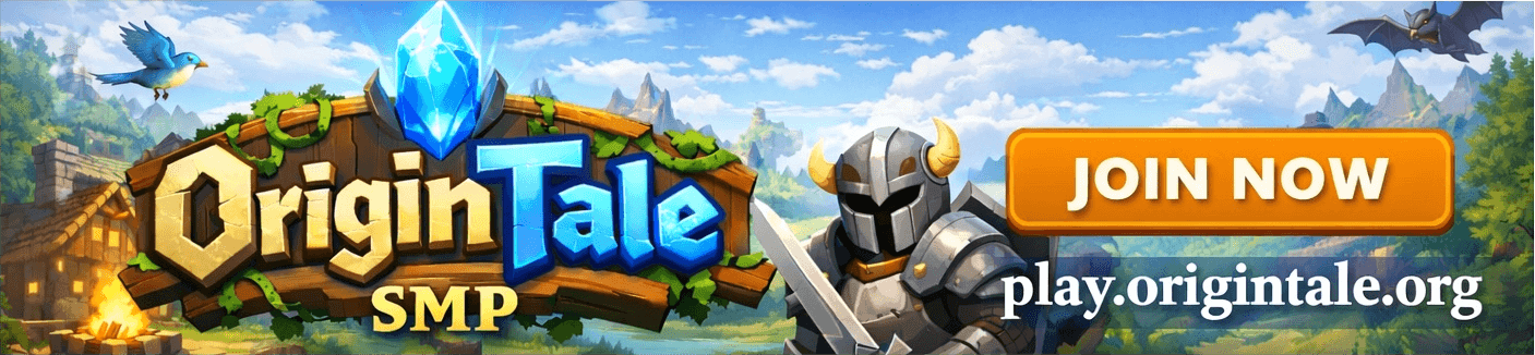 OriginTale SMP banner