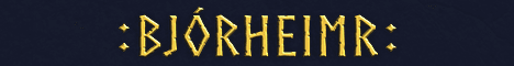 Bjórheimr Roleplay SMP banner