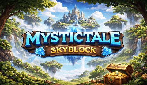 MysticTale Skyblock banner