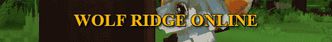 Wolf Ridge Online banner