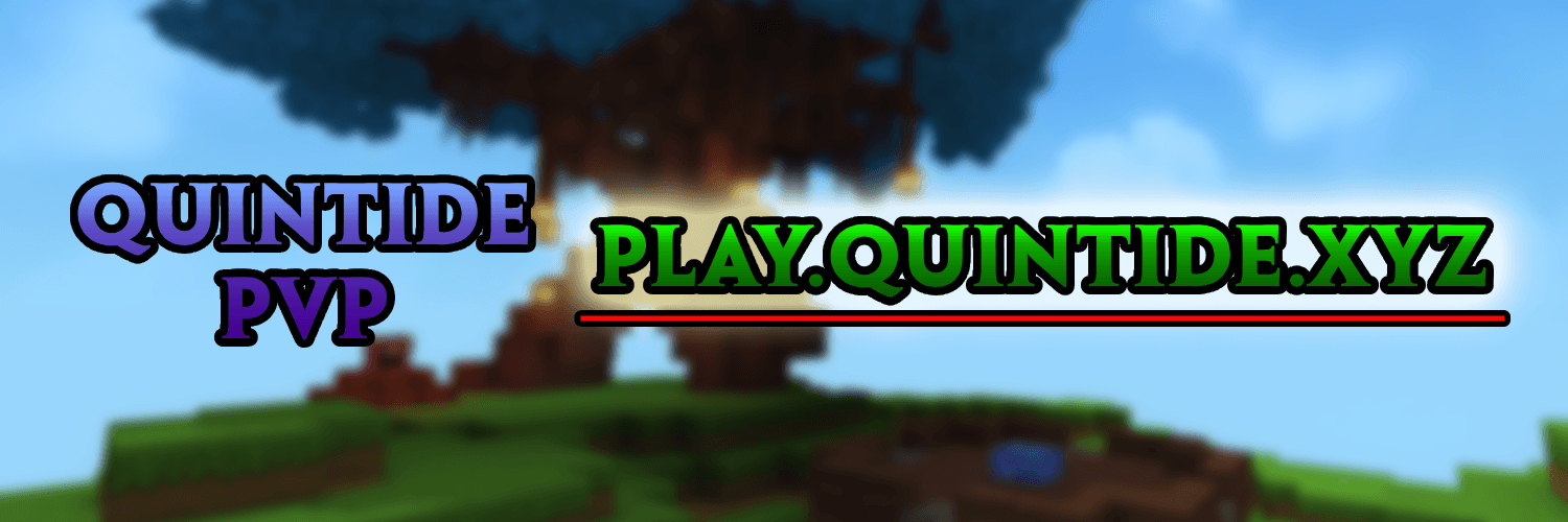 | QUINTIDE NETWORK | KITPVP | DUELS | banner